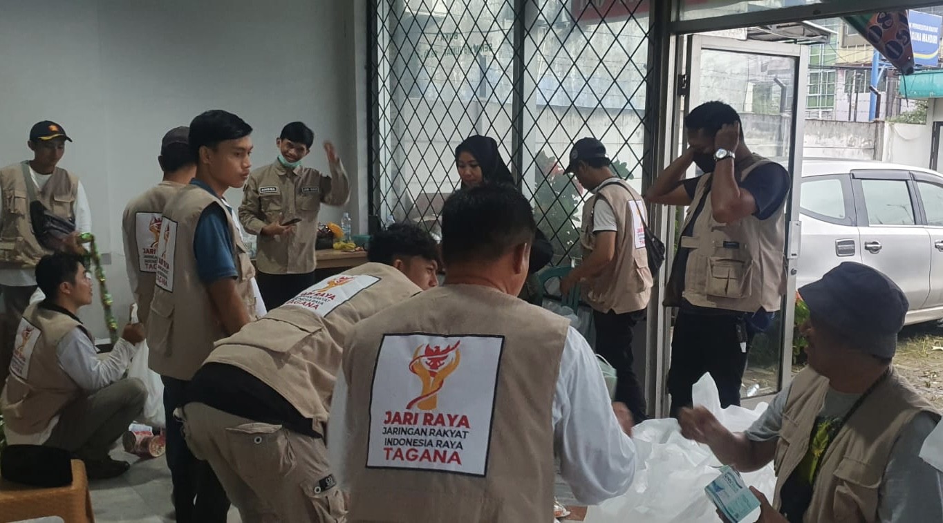 Jari Raya Kirim Bantuan untuk Korban Gempa Cianjur
