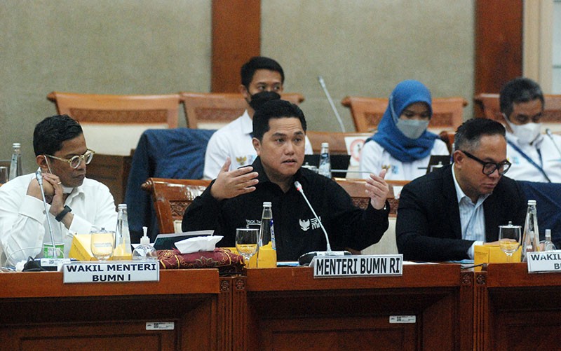 Menteri BUMN Raker Dengan Komisi VI DPR