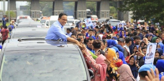 Warga Sulsel Gak Sabar Sambut Kedatangan Anies Baswedan