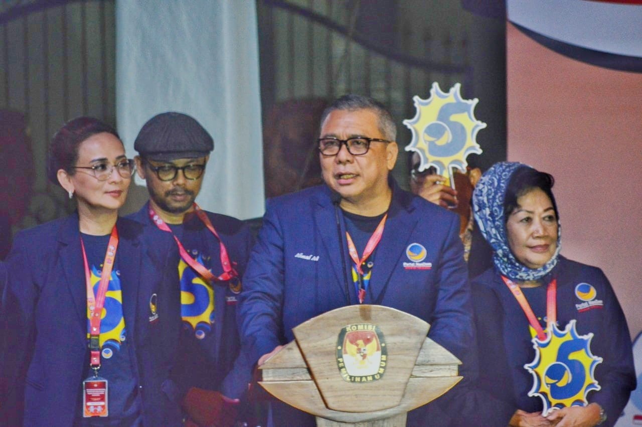 Kembali Gunakan Nomor 5, NasDem Targetkan Menang Pemilu