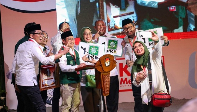 Dapat Nomor Urut 1, Pengurus PKB Ramai-ramai Pasang Tagar #SATUkan INDONESIA 