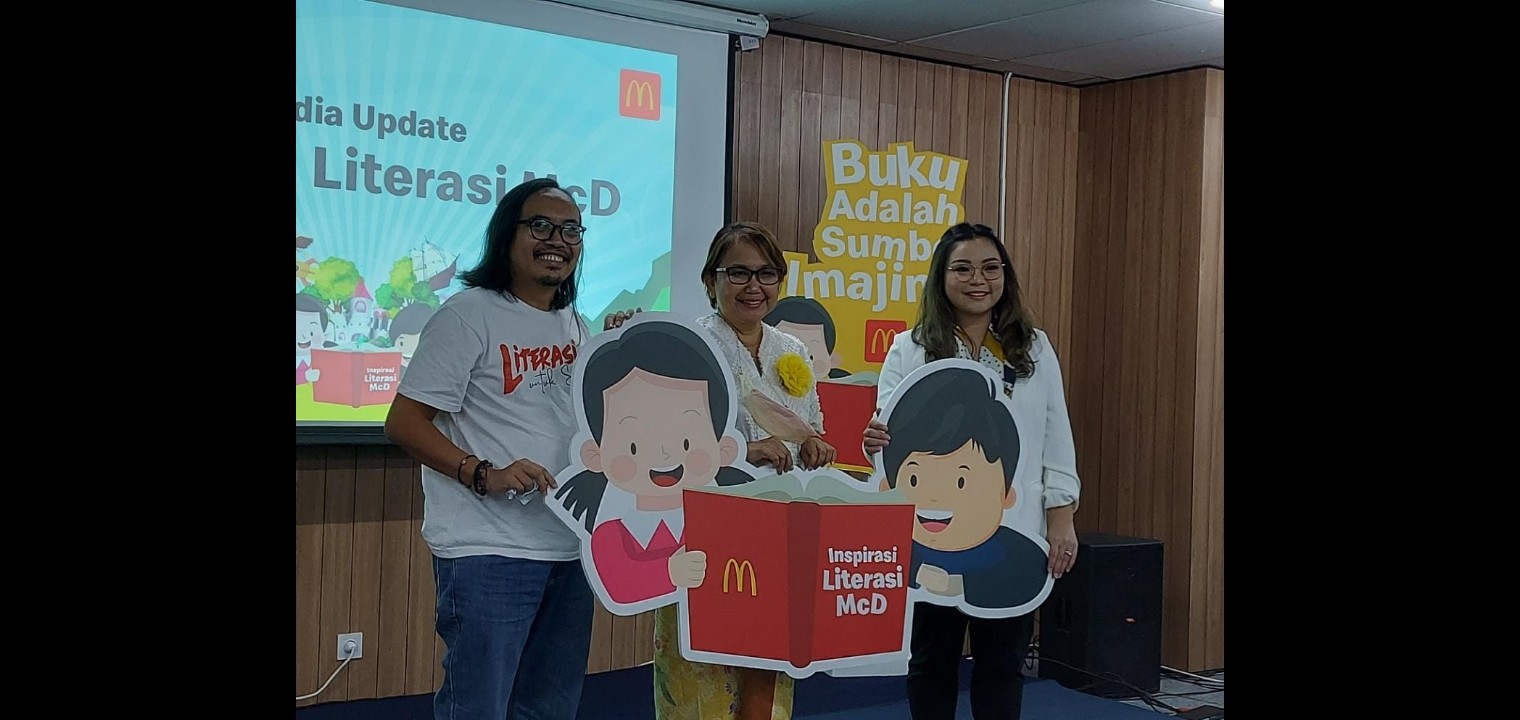 McD Indonesia Bikin Program Literasi untuk Anak Indonesia