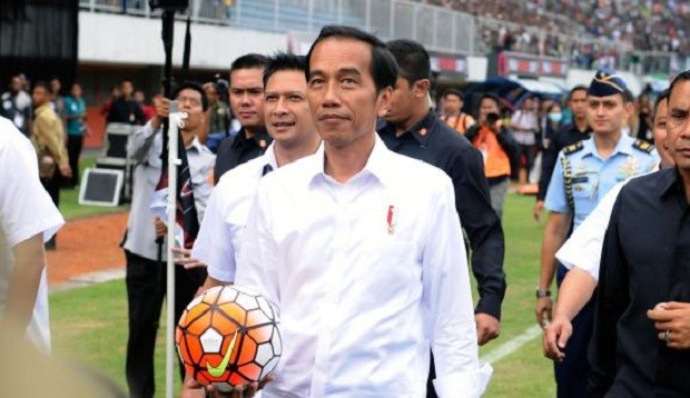 Presiden Jokowi Bakal Nonton Laga Indonesia vs Kamboja di SUGBK