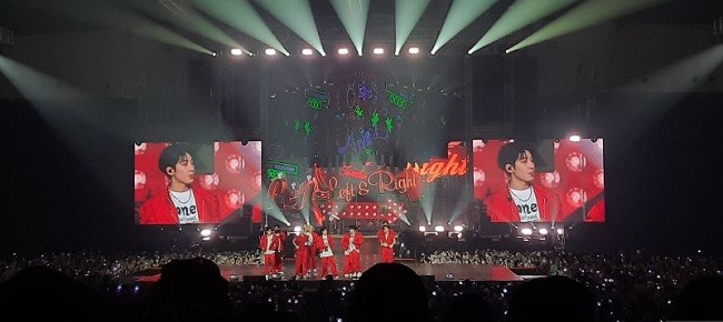 Tanpa THE 8, SEVENTEEN  Konser Luar Ruang di Jakarta