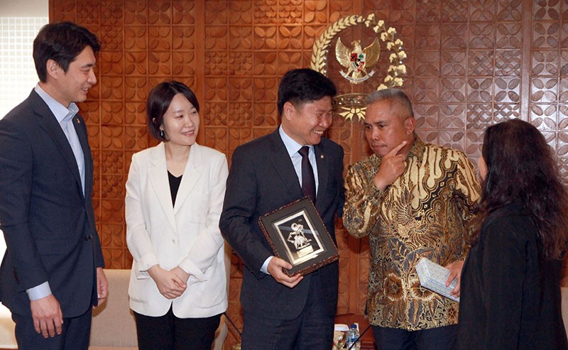 Hafisz Tohir  Terima Kunjungan Parlemen Korea Selatan (Korsel)