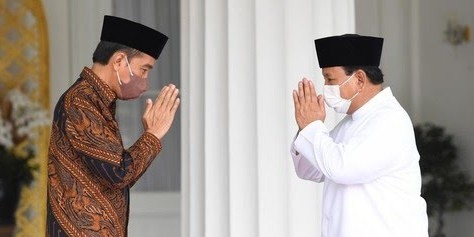 Isi Pertemuan dengan Jokowi, Prabowo: Masa Diceritain?
