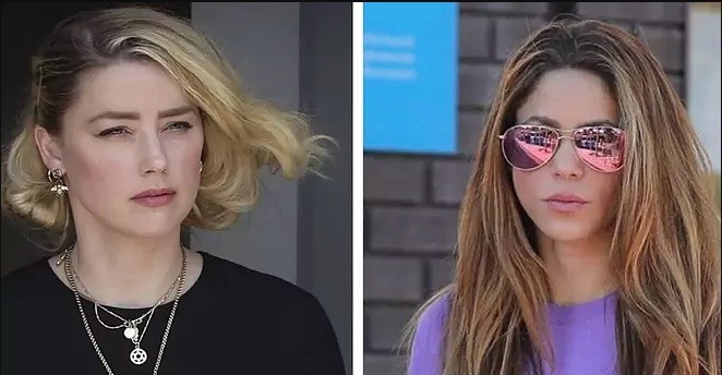 Perbedaan antara Shakira dan Amber Heard setelah Pique berpisah