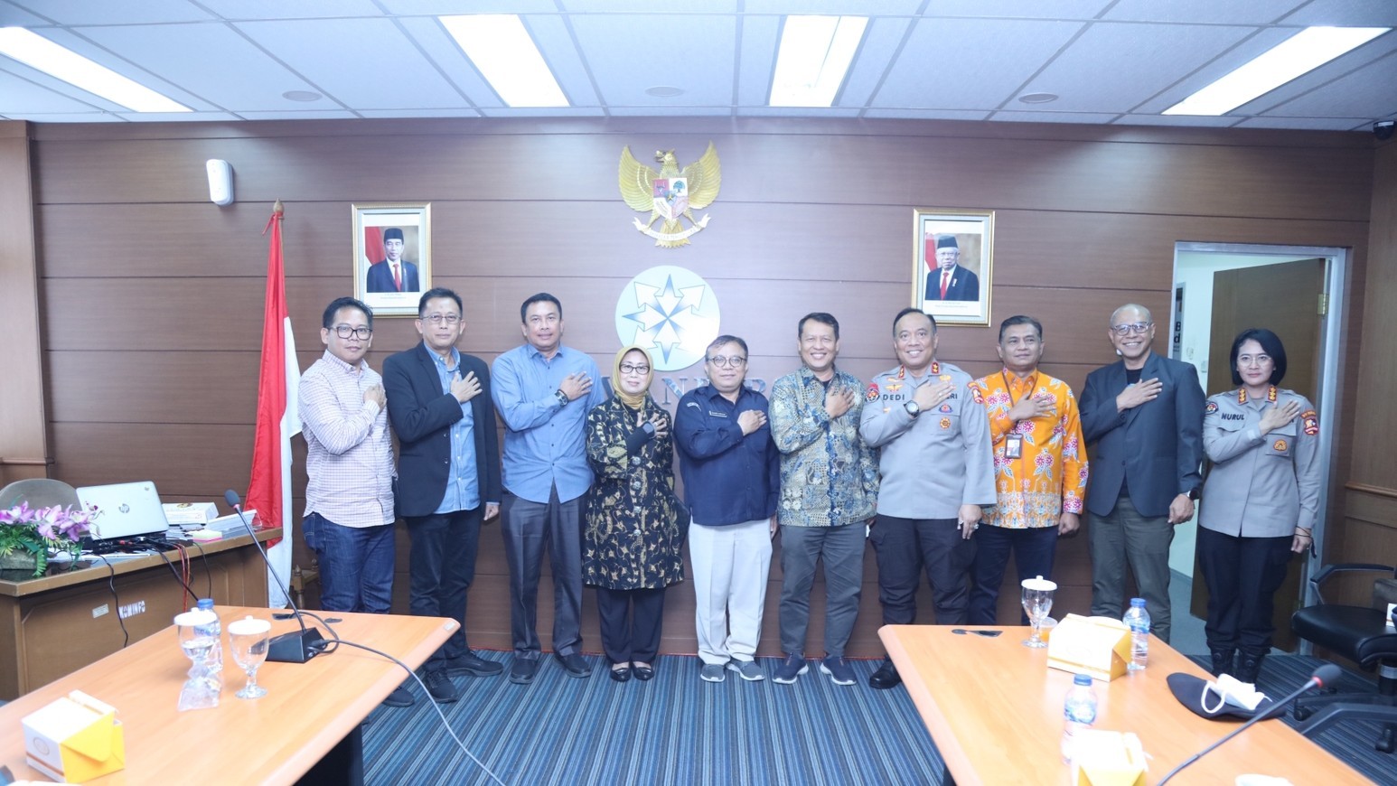 Polri, KPU, Bawaslu, KPI, PWI dan Dewan Pers Bertemu, Cegah Berita Hoaks Jelang Pemilu 2024
