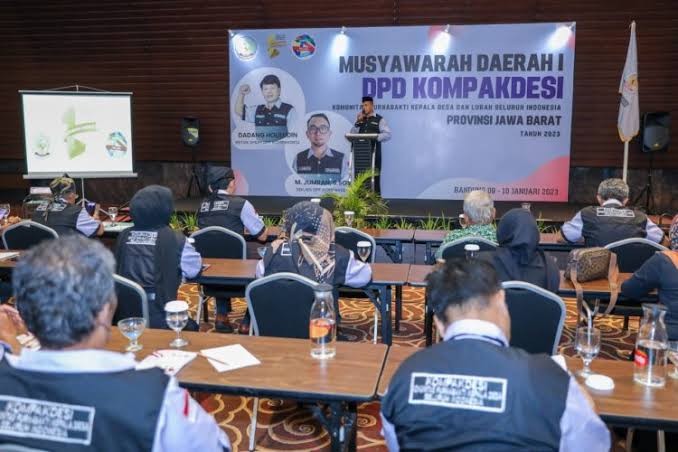 Kompak, Mantan Kepala Desa Se-Jawa Barat Dukung Ganjar Presiden 2024