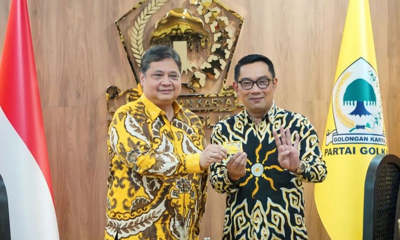 Ridwan Kamil Bakal Jadi Magnet Suara Bagi Golkar dan Airlangga Hartarto