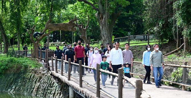 Presiden Jokowi Tinjau Progres Revitalisasi