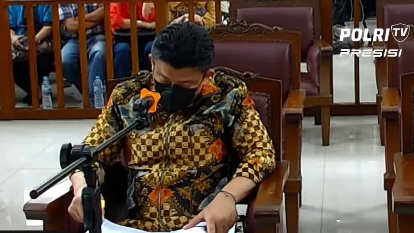 Bacakan Pledoi, Ferdy Sambo: Hinaan, Caci Maki dan Tekanan Luar Biasa Terhadap Keluarga Saya