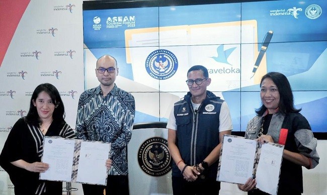 Kemenparekraf Gandeng Traveloka Kembangkan Sektor Parekraf