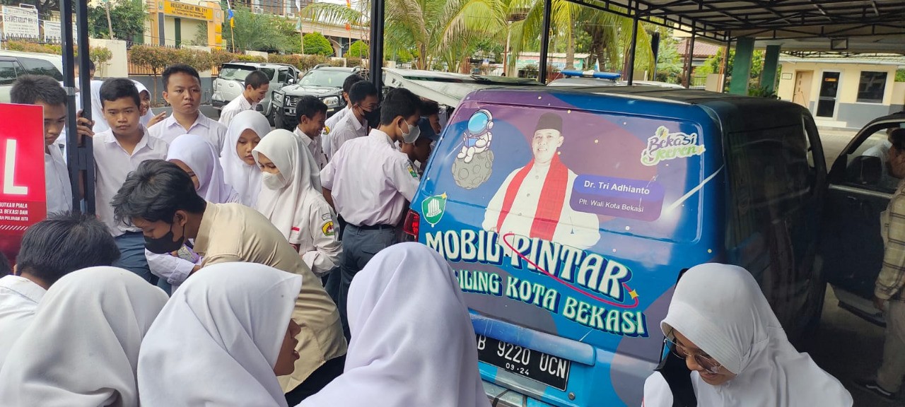 Lewat Perpus Keliling Diharapkan Bisa Tingkatkan Minat Baca Pelajar