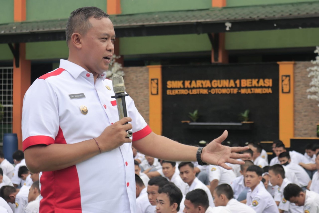 Sosialisasi Wawasan Kebangsaan, Tri  Harap Para Pelajar Makin Kreatif dan Inovatif