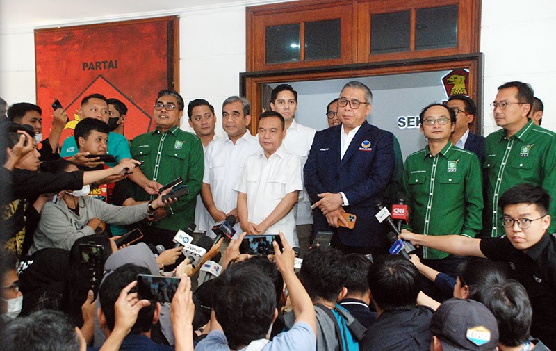 Partai NasDem Sambangi Sekber Gerindra-PKB, Menuju Koalisi Perubahan Indonesia Raya