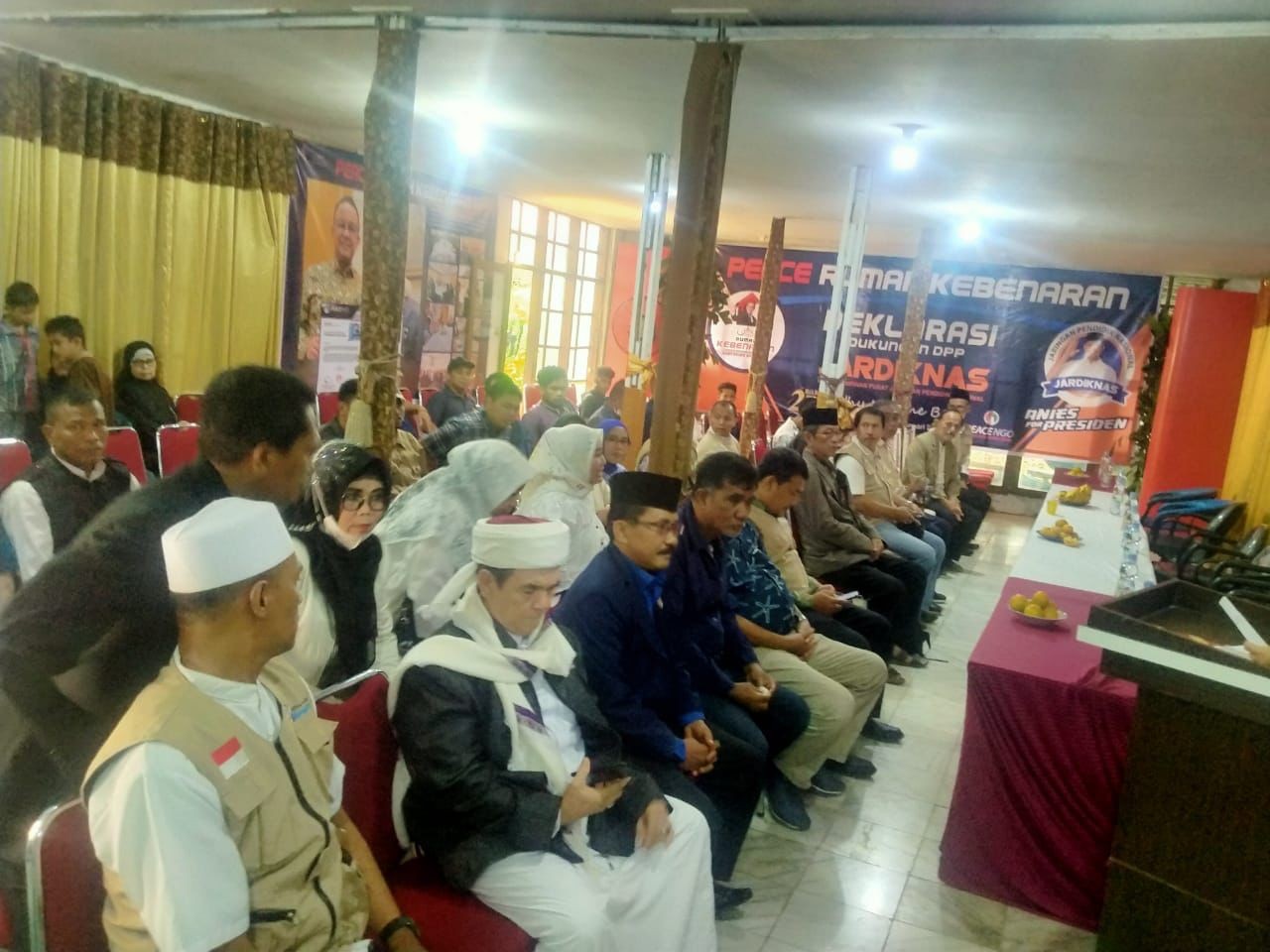 Deklarasi Dukungan, Jaringan Pendidik Siap Berjuang Menangkan Anies pada Pilpres 2024