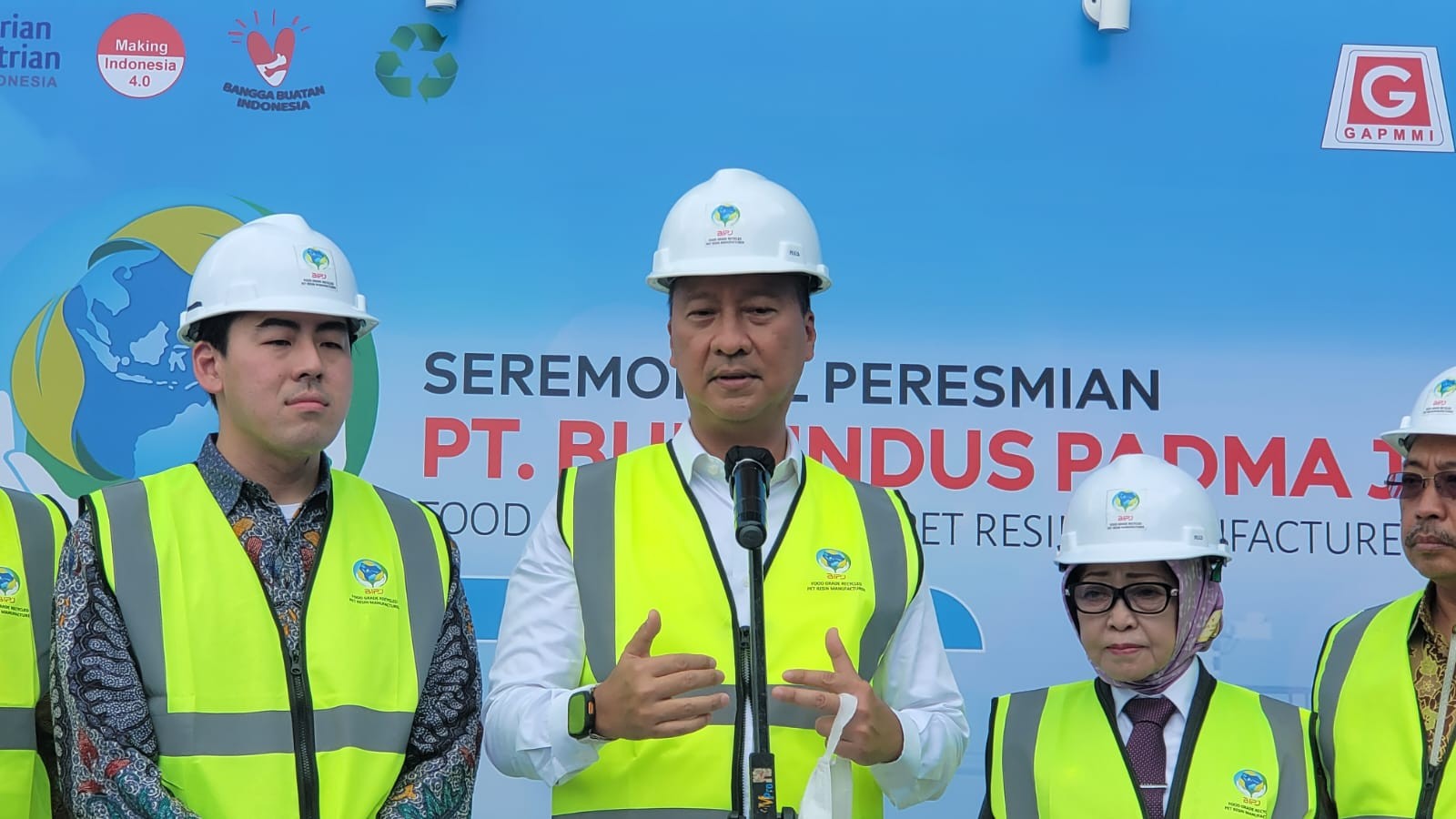Bumi Indus Padma Jaya, Pabrik Daur Ulang PET Lokal Indonesia Pertama Berteknologi Foodgrade