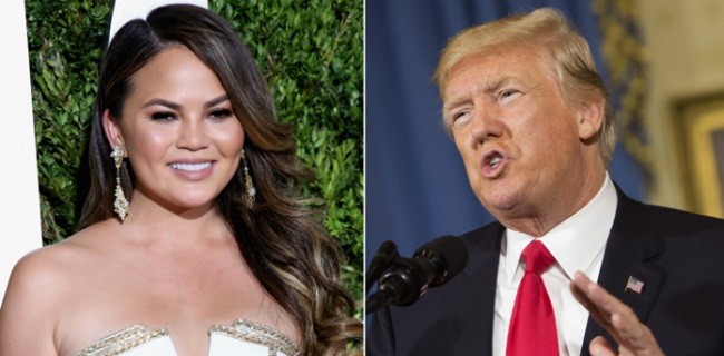 Chrissy Teigen Memicu tweet Pembangkangannya Terhadap Trump Dibacakan di Kongres