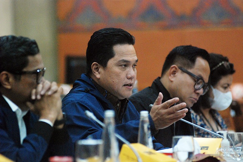 Komisi VI DPR Gelar Raker Dengan Menteri BUMN