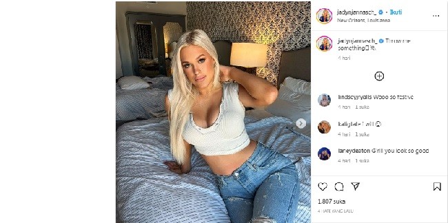 Jadyn Jannasch, Posting Foto di Kamar Hotel yang Mengejutkan Medsos
