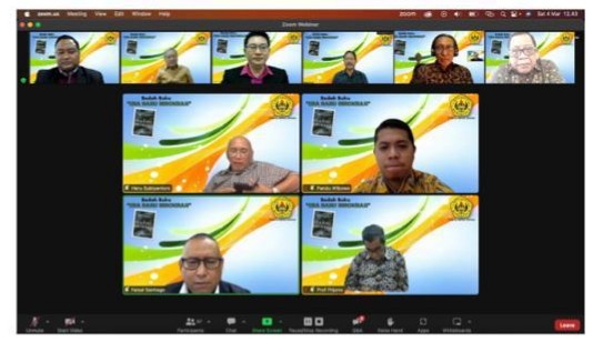 Webinar Nasional Bedah Buku “Era Baru Birokrasi