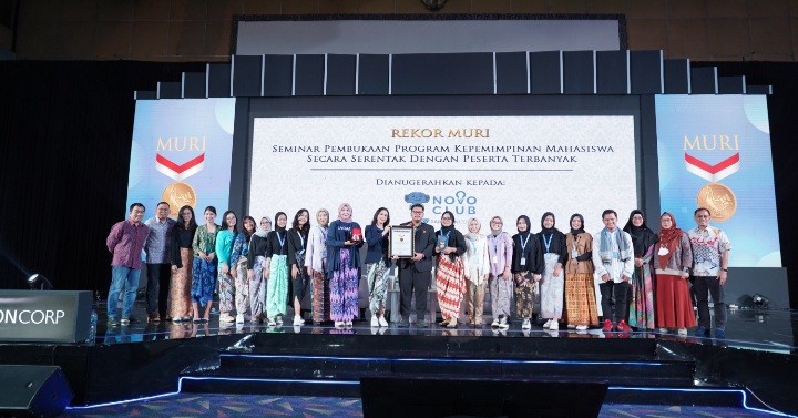 Dihadiri 30Ribu Mahasiswa, ParagonCorp Sukses Pecahkan Rekor MURI Lewat Gelaran Novo Club