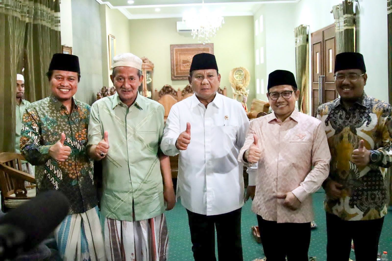 Gus Ali Matangkan Perjodohan Prabowo-Muhaimin di Ponpes Bumi Shalawat