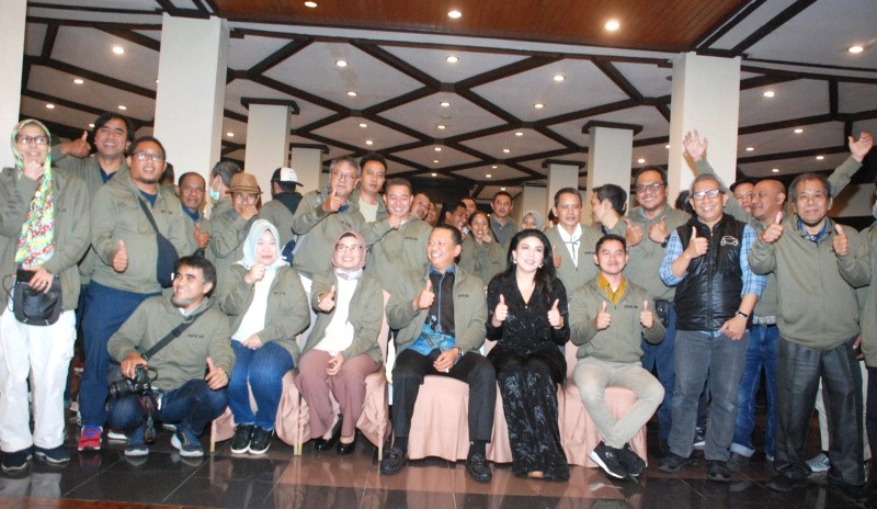 Bamsoet Buka Presgthering  KWP  di Lembang Bandung