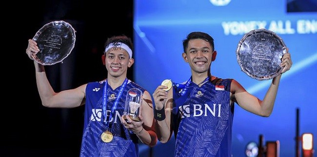 Kandaskan Seniornya, Fajar/Rian juara All England 2023
