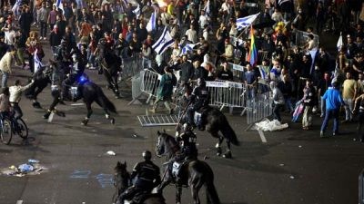 Israel Makin Kacau, Bandara Ditutup, Aksi Mogok Umum Melanda