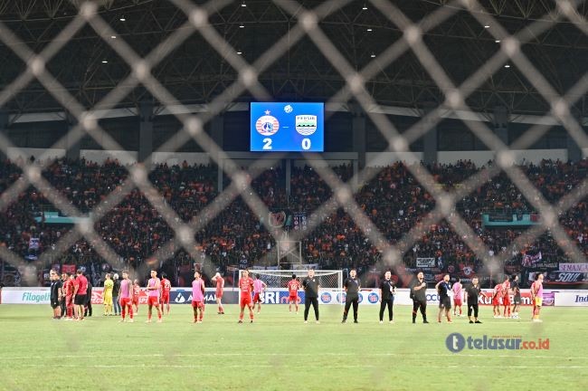FOTO: Persija Kalahkan Persib Dua Gol Tanpa Balas