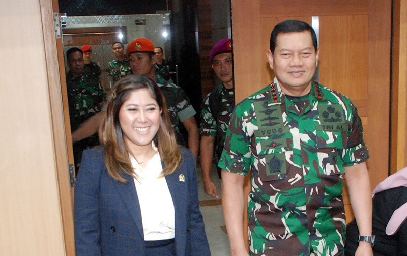 Panglima TNI Raker Dengan Komisi I DPR RI