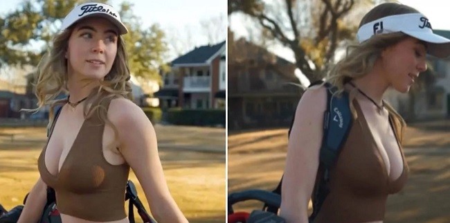Pewaris Paige Spiranac, Grace Charis Tawarkan Jasa Kedinya ke Tiger Woods