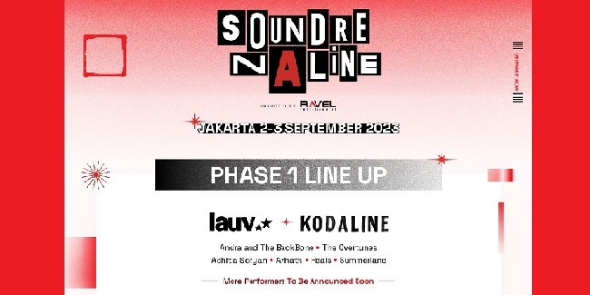 Soundrenaline 2023 Umumkan Line Up Fase 1