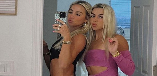 Wow...Haley dan Hanna Menari dengan Pakaian Bikini 