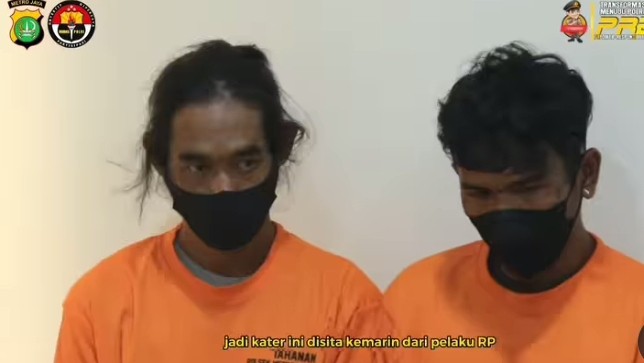 Ancam Sopir Pickup dengan Cutter, Dua Pelaku Pemalakan Ditangkap