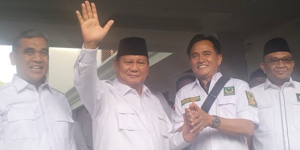 PBB Usung Yusril Jadi Cawapres, Prabowo: Segala Kemungkinan Bisa
