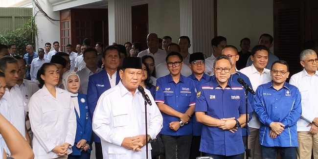 Terima Ketum PAN di Kediamannya, Prabowo: Mencari Format Terbaik untuk Bangsa dan Negara