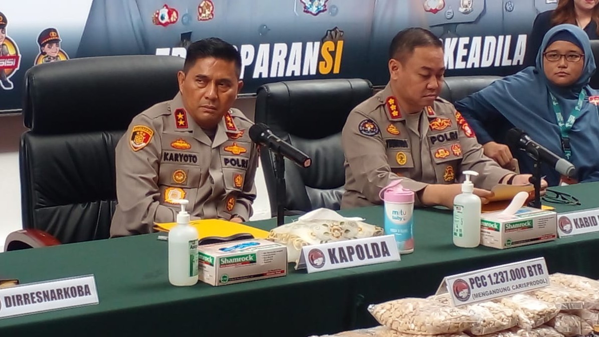 Gerebek Gudang Narkoba di Tangerang, Polisi Temukan Pil PCC Senilai Rp 33 Miliar