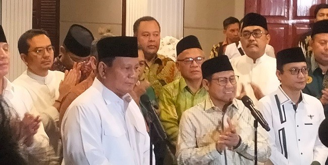 Prabowo - Cak Imin Sumringah, Koalisi Kebangkitan Indonesia Raya (KKIR) Makin Solid