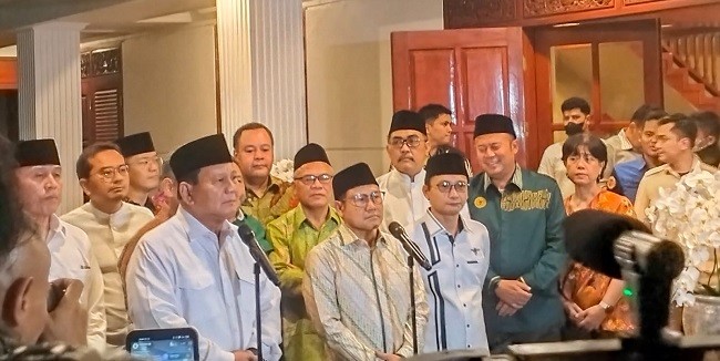 Soal Koalisi Besar, Prabowo: Kita Ikuti Perkembangannya