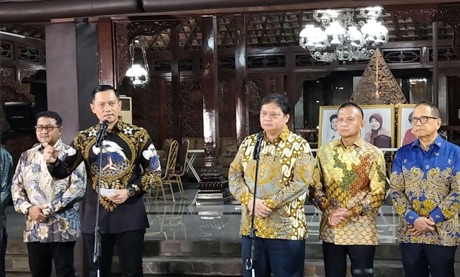 AHY-Airlangga Sepakat Jangan Ada Eksploitasi Politik Identitas di Pemilu 2024