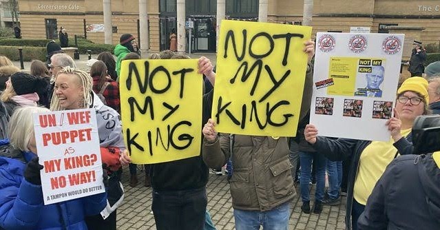 Upacara Penobatan Raja Charles III Diwarnai Demonstrasi Anti Monarki Inggris