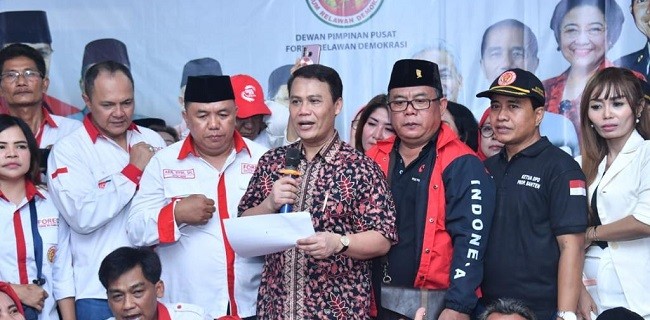 Ahmad Basarah Verifikasi Organ Relawan Ganjar Pranowo for President 2024