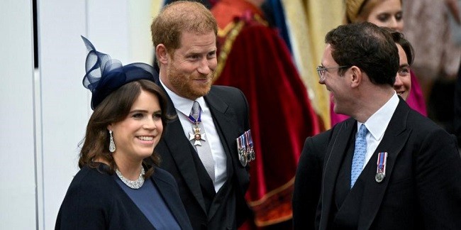 Putri Eugenie Dipuji Karena Menyertakan Pangeran Harry di Pos Penobatan