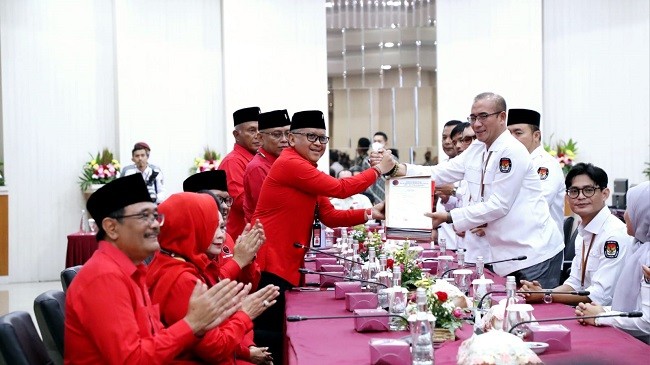 PDIP Daftar Nama Bacaleg ke KPU, Dilakukan Serentak di Seluruh Indonesia