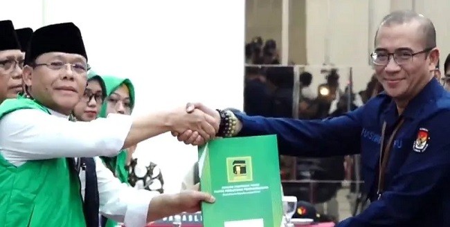 Serahkan Berkas Pendaftaran 580 Bacaleg ke KPU RI, Ini Harapan PPP