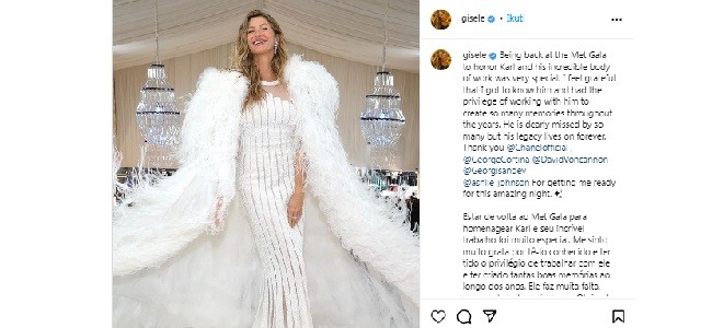 Gisele Bundchen Pamerkan Tubuh Kencangnya Usai Latihan Intensif 