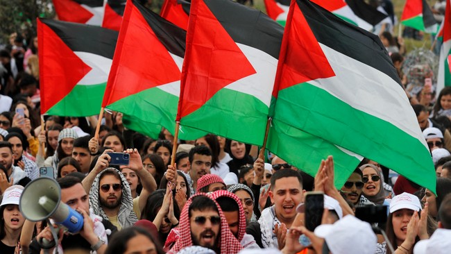 Hari Nakba, Ribuan Orang Demo di London Dukung Palestina
